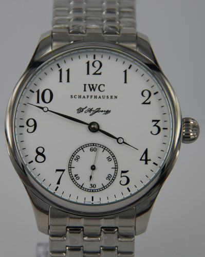 IWC Portuguese Minute Repeater Stainless Steel White Watch