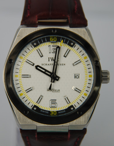 IWC Ingenieur Automatic  steel  White watch