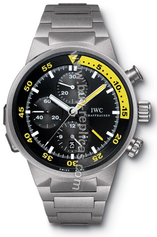 IWC Aquatimer Split Minute Chrono Titanium Mens Watch 3723-01