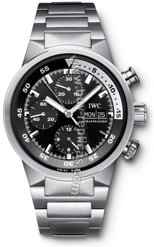 IWC Aquatimer Chrono Automatic Steel Mens Watch 3719-28