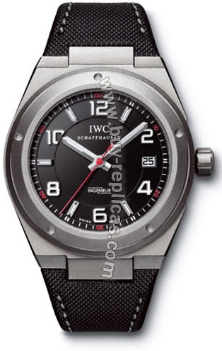 IWC Ingenieur Automatic AMG Titanium Black Mens Watch 3227-03