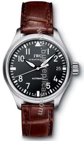 IWC Classic Pilot Midsize Steel Brown Unisex Watch 3256-04