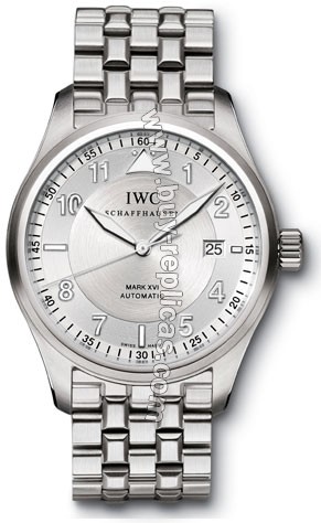 IWC Spitfire Pilot Mark XVI Steel Mens Watch 3255-05