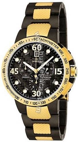 Invicta 3756 Infinity Series Black Case Mens Watch