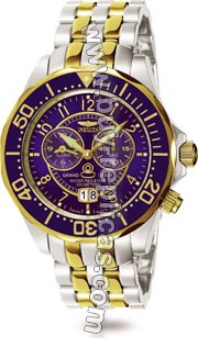 Invicta 3443 Grand Diver Alarm Pro Diver Unisex Watch