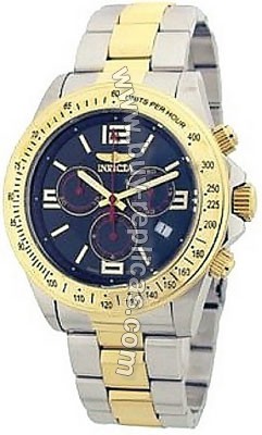 Invicta 3520 Speedway Chronograph Black Mens Watch