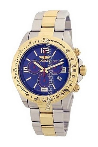 Invicta 3519 Speedway Chronograph Blue Mens Watch