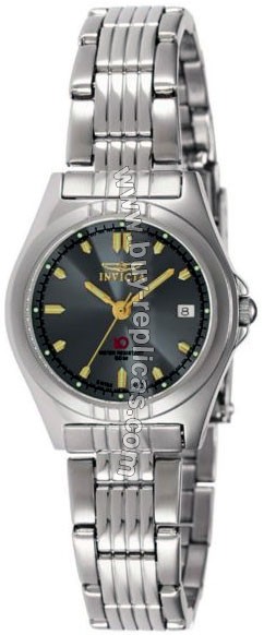 Invicta 3282 Swiss Quartz Grey Ladies Watch