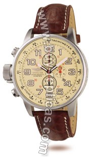 Invicta Invicta Lefty Chronograph Brown Leather Mens Watch 2772