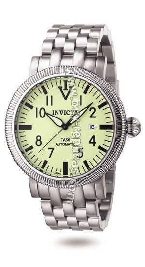 Invicta Vintage TA50 Stainless Steel Bracelet Mens Watch 4325