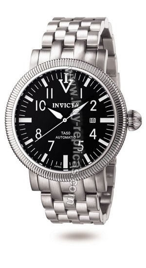 Invicta Vintage TA50 Stainless Steel Bracelet Mens Watch 4324