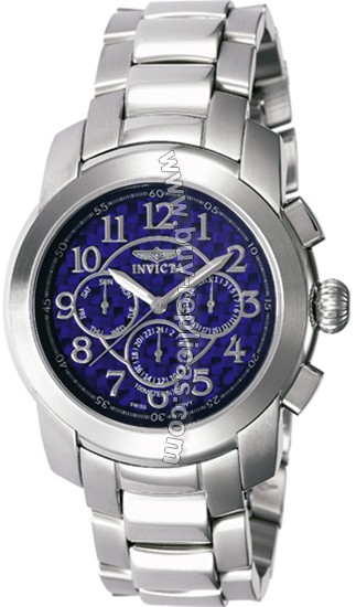 Invicta Men's Extreme IV Stainless Steel Blue Dial Watch 3349