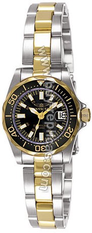 Invicta Sapphire Diver Two Tone Ladies Watch 7063