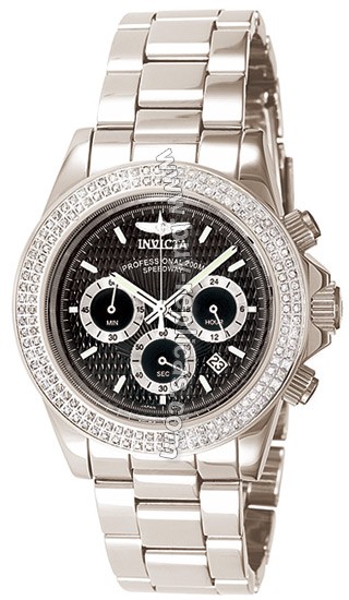 Invicta Speedway Diamond Chronograph Mens Watch 7096