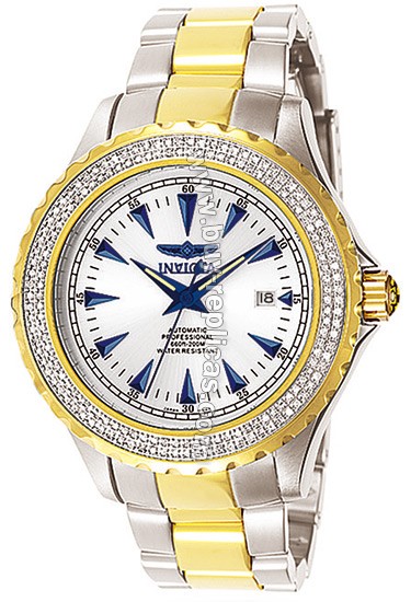 Invicta Ocean Ghost III Diamond Two Tone Mens Watch 7092