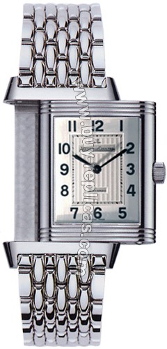 Jaeger LeCoultre Reverso Grande Taille Quartz Steel Mens Watch 279.81.20