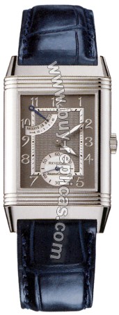 Jaeger LeCoultre Master Control Reserve de Marche Platinum Blue Mens Watch 270.64.40