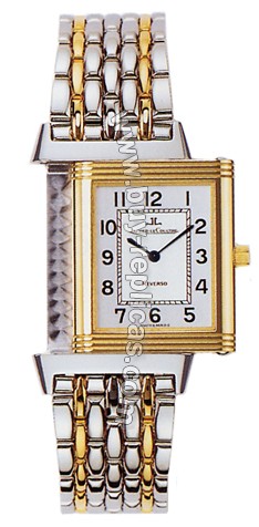 Jaeger LeCoultre Reverso Classique 18kt Yellow Gold and Steel Mens Watch 250.51.20