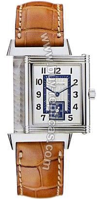 Jaeger LeCoultre Reverso Classique Latitude Steel Mens Watch 250.84.02