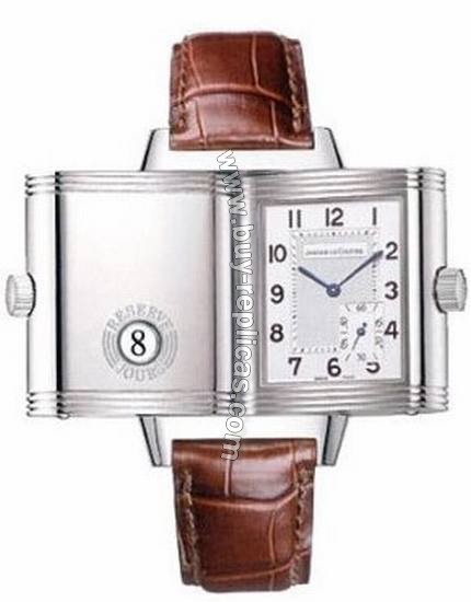 Jaeger LeCoultre Reverso Grande Reserve Stainless Steel Mens Watch 301.84.20