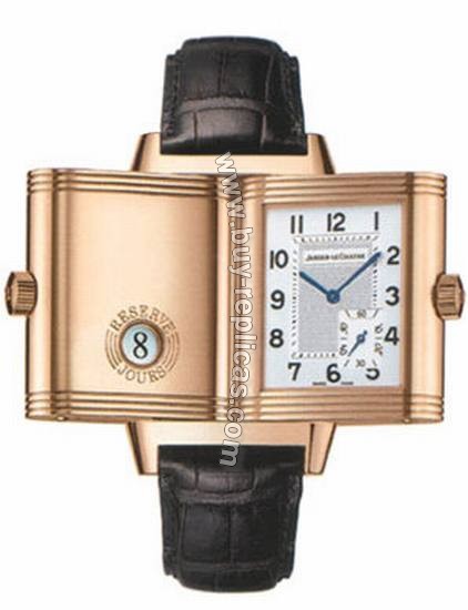 Jaeger LeCoultre Reverso Grande Reserve 18kt Rose Gold Mens Watch 301.24.20