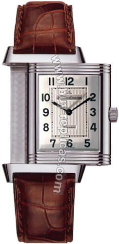 Jaeger LeCoultre Reverso Grande Taille Quartz Steel Mens Watch 279.84.20