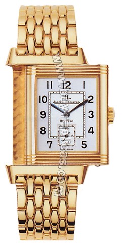 Jaeger LeCoultre Reverso Grande Taille Mechanical 18kt Yellow Gold Mens Watch 270.11.20