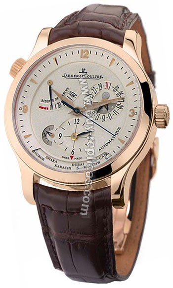 Jaeger LeCoultre Master Compressor Geographic Mens Watch 1502420