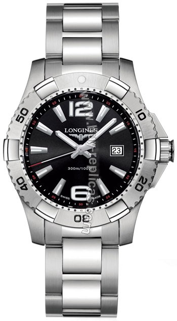 Longines Hydro Conquest Quartz Mens Watch L3.647.4.56.6