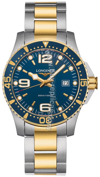 Longines Hydro Conquest Quartz Mens Watch L3.640.3.96.7