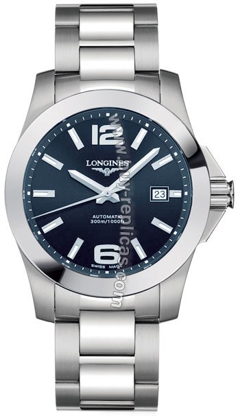 Longines Conquest Mens Watch L3.658.4.96.6