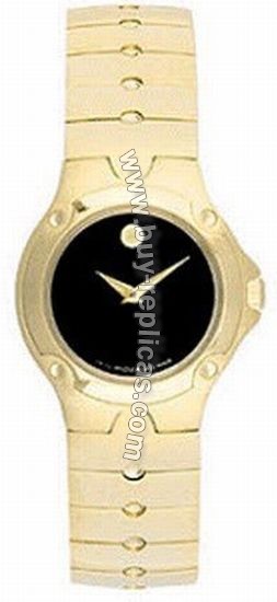 Movado Sports Edition Gold Ladies Watch 0604726