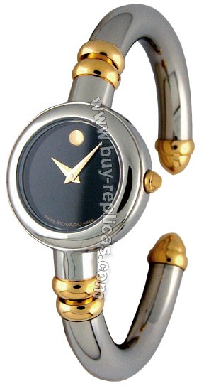 Movado Bareleto Two-Tone Unisex Watch 0605633