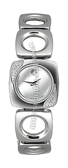 Movado Dolca Diamond Steel Ladies Watch 0605657