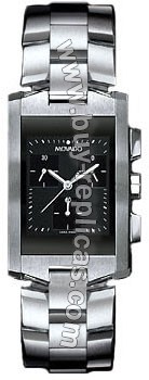 Movado Eliro Chronograph Steel Black Mens Watch 0604681