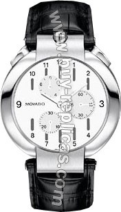 Movado Elliptica Mens Large Watch 0604891