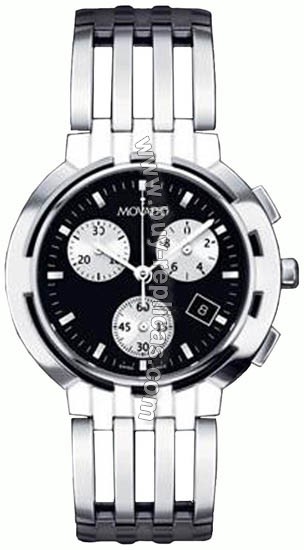 Movado Esperanza Chronograph Steel Mens Watch 0605765