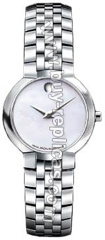 Movado Faceto Mother-of-Pearl Ladies Watch 0605171