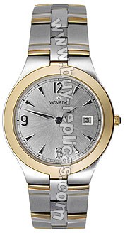 Movado Juro Two-Tone Steel Mens Watch 0605409