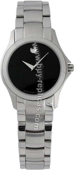 Movado Military Steel Ladies Watch 0605870