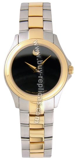 Movado Military Two-Tone Ladies Watch 0605759