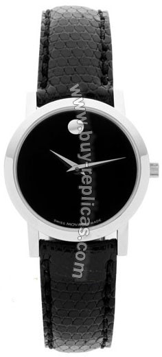 Movado Classic Museum Black Ladies Watch 0605651