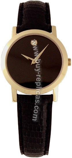 Movado Museum Classic Gold-Tone Ladies Watch 0605655