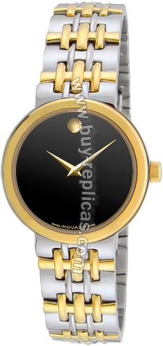 Movado Olympian Two-Tone Steel Mens Watch 0605101