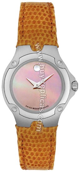 Movado Sports Edition SE Pink Dial Ladies Watch 0605138