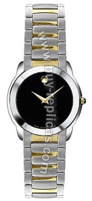 Movado Stalo Two-Tone Ladies Watch 0605512