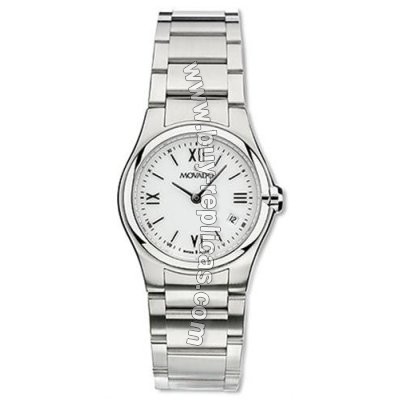 Movado Viro Steel Ladies Watch 0605694