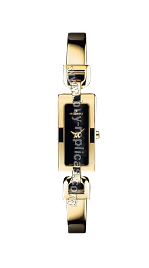 Movado 0605754 Vivo Baguette Gold Ladies Watch