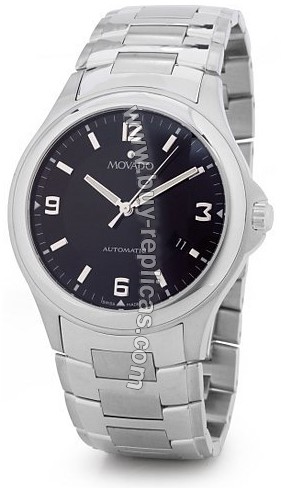 Movado Botelo Steel Automatic Mens Watch 0605700