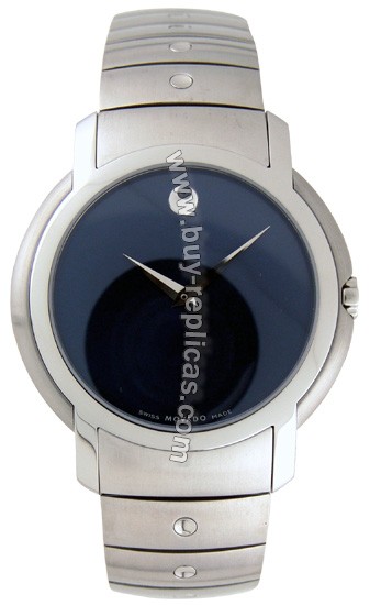 Movado SI Stainless Steel Mens Watch 0605643